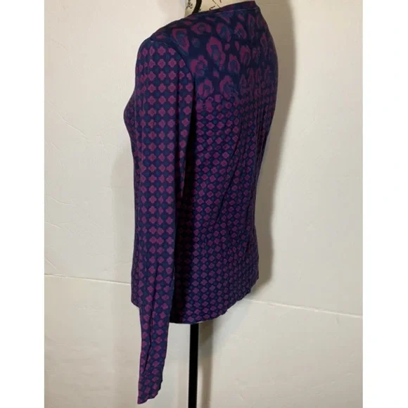 Tory Burch Floral Cheetah Cotton T-Shirt - Picture 2 of 8